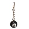 MGBISYI Ball Key Chains Eight Ball Billiards Fashion Keychain (1