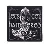 Alchemy of England Let's Get Hammered Coaster Black