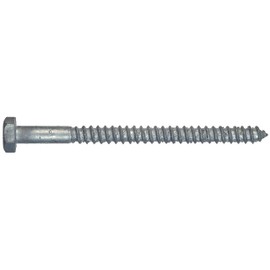 The Hillman Group 812098 Hot Dipped Galavanized Hex Lag Screw, 1/2 X 4-Inch, 25-Pack