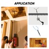 HUAALIUCHE 36× 3/16×1/2 inch Head Installer Drill Bit Fish Bit