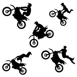 Sports Sticker for Wall, Motocross Sticker, Motorcycle Wall Decor, Bike Decor, Wall Sticker, Dirt Bike Decor for Boys Room, Dirt Bike Sticker, Sheet Wallpaper, Motocross, Bedroom Decor