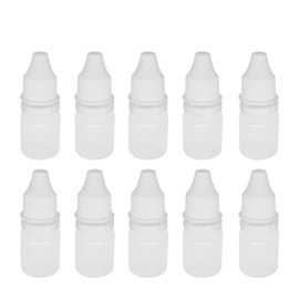 TRENDBOX 10 Pack 5ml Plastic Empty Eye Liquid Dropper Bottles