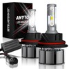 ANYTOP 9004 HB1 Led Bombillas para Delanteros Faros,160W 24000LM 6500K