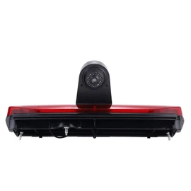 Rear View Camera Transporter with Brake Light Brake Light, HD Night Vision Waterproof Car Reversing Camera for Ford Transit Connect 2014-2017 Van Brake Light 3 Third Transporter Business MPV SUV Bus