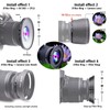 34 mm lens to 52 mm camera lens adapter, 34