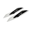 Motoforti 2pcs Universal Car Automotive Front Windscreen Wiper Spoiler Long-lasting