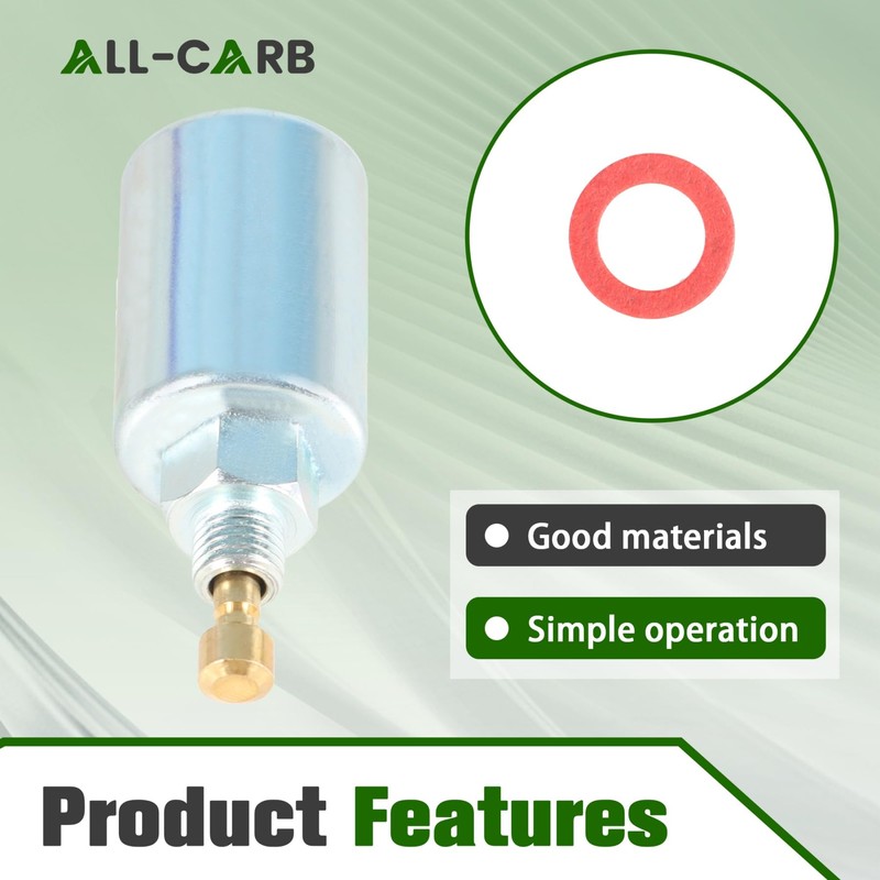 ALL-CARB Carburetor Fuel Solenoid 699915 Replacement for 794572 799728 498027