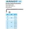 ARNDT Germany 9PCS Long Hex Key Set | Long Metric