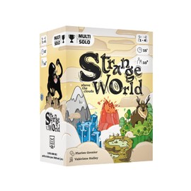 Blackrock Games Strange World Above The Clouds - Tactical Card Game - Strategy and Reflection - 1 to 4 Players - Ages 10+ - Pocket Size - A Game in a Small Format - Grrre Games