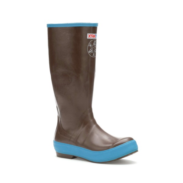 XTRATUF Women's Salmon Sisters 15 In Legacy Boot (25512), Choco/Blue