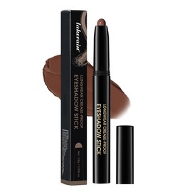 Eyeshadow Stick Waterproof, Cream to Powder Long Lasting Eye Shadow Stick Buildable& Blendable,Shimmer Matte Crayon Eyeshadows Pencil Eyes Highlighter Eyeliner Sticks Makeup,Vegan & Cruelty-Free-02