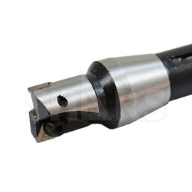 Shars 90 Degree R8 Shank Indexable End Mill with TPG Carbide Insert 1", 1-1/4",1-1/2" 3 PCS 404-6935 M[