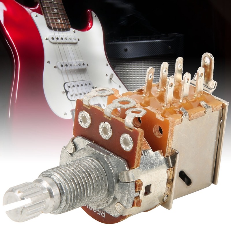 3Pcs Electric Guitar Potentiometer Volume Switch B500K Musical Instrument Accessories