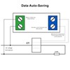 Taikemeti Electric Power Detector Multi-function Meter (AC 40-300V 100A) LCD