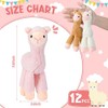 12 Pcs Mini Llama Stuffed Animals 7.87 Inch Alpaca Plush