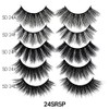 Laflare 5 Styles Premium Silk Lashes 3D Faux Mink Eyelashes