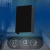 Luminaria Rectangular Doble Disparo, 10W de Potencia, Aluminio + Policarbonato