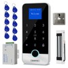 AccessShield Waterproof Smart Home Security Systems Fingerprint,Password,Tuya Remote Unlock,IC Keychain