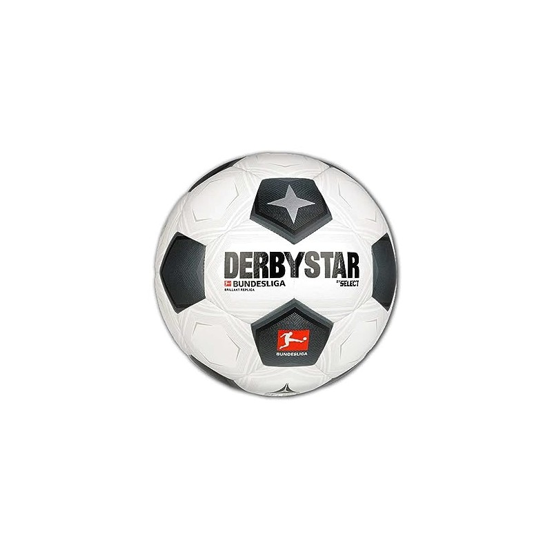 DERBYSTAR Unisex - Adult Bundesliga Brilliant Replica Classic v23 Football,
