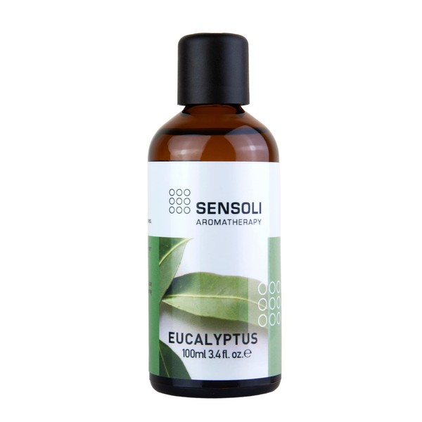 SENSOLI Eucalyptus Essential Oil 100ml - Pure and Natural Essential