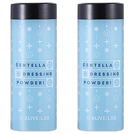 Alive Lab Centella Dressing Powder Bulk Up, 2 units, 12ml / 얼라이브랩 센텔라 드레싱 파우더 벌크업, 2개, 12ml