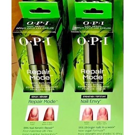 OPI Nail Envy Repair Mode Bond Building Nail Serum, New Formula, 2 pcs, 18 ml