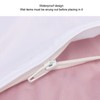 2pcs Hanging Diaper Bag Waterproof Double Pockets Zipper Closure Baby