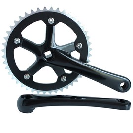 SENQI Fixed Gear Bicycle Crankset 44T 6.7 inches (170 mm)