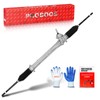 PHOBOOS Manual Steering Rack and Pinion Assembly Compatible with Ford