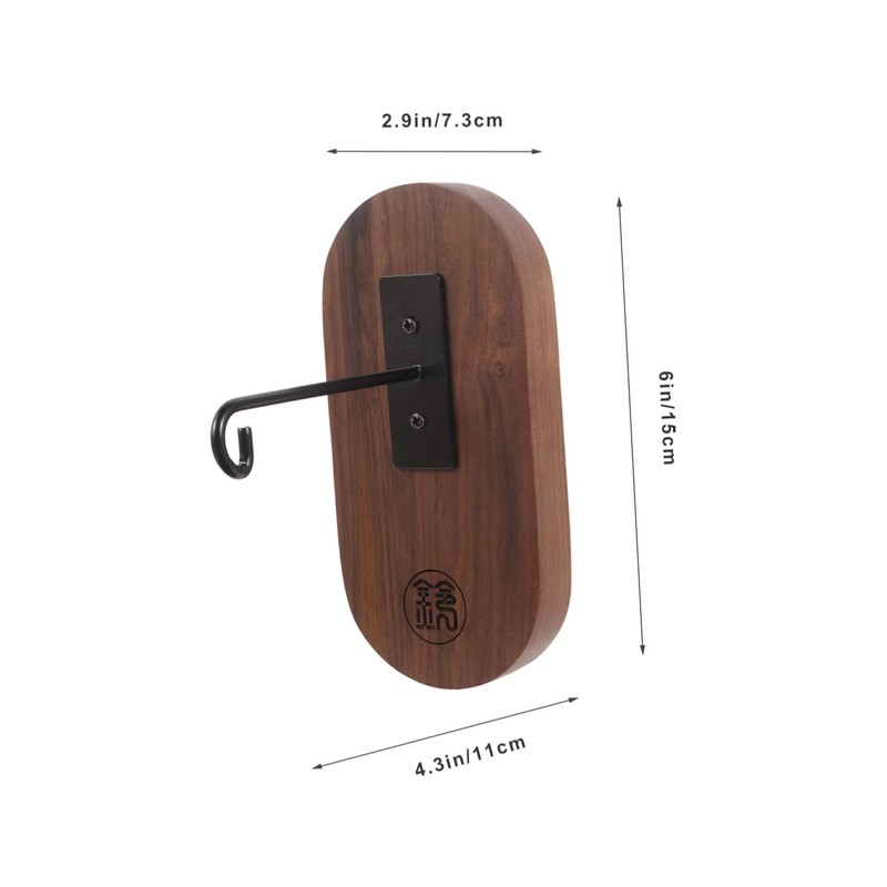 VICASKY Wall Mounted Wind Chime Hanger with Metal Hook Space