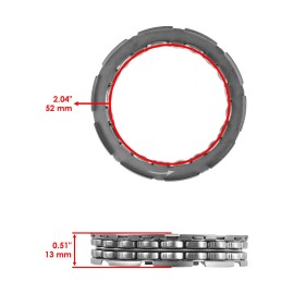 Caltric Starter Clutch One Way Bearing Sprag for Can-Am DS650 Baja X 2002 2003-2007