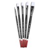 Angelus Paint Brush Set Round Flat Angular Artist Acrylic Paint