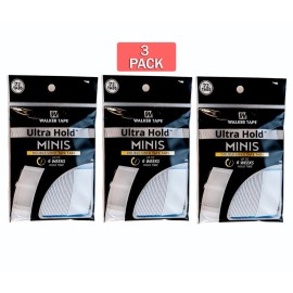 Walker Ultra Hold Tape Mini 216 Tabs Double Sided Tape for Wig,Toupee, Hairpiece