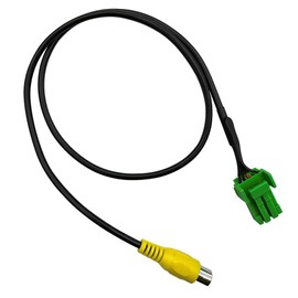 YOBIS Clarion/Azest Compatible/Application, Rear Camera Connection, Cable, Input Converter, CCA-644-500 Compatible, Used When Connecting Other Cameras to Clarion Navigation, RCA Converter, Cable