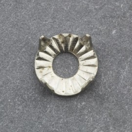 Unbranded Rhinestone Settings 16ss / 4mm Silver Round 100pcs Tiffany Settings 70202002