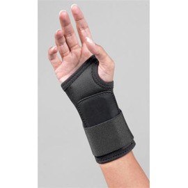 Fla 71-112SMBLK Safe-T-Wrist Hd Wrist Support for Left, Black, Small
