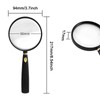 Handheld Magnifying Glass Magnifying Glass 5x 90 mm Hand Magnifier