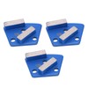 3Pcs Diamond Grinding Shoes Trapezoid Concrete Floor Aggreesive Cutting 2