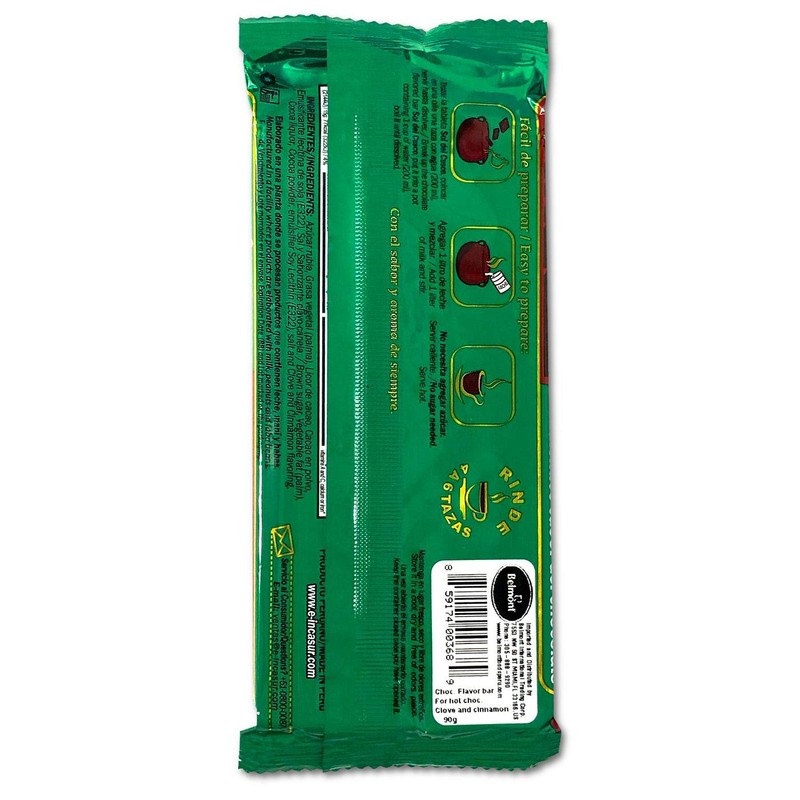 Sol De Cusco Chocolate Con Clavo Y Canela/Chocolate with Cloves