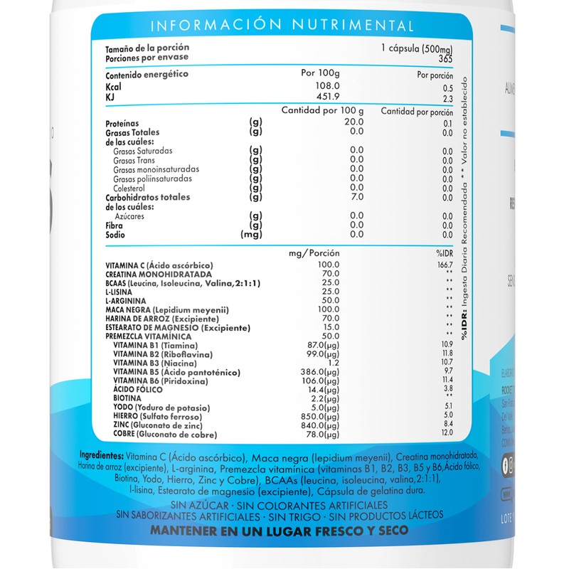 MULTIVITAMÍNICO DE HOMBRE | MANTRA Nutrition | Men´s Multi |