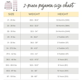 Burt's Bees Baby Girls' Pajamas, Tee and Pant 2-Piece Pj Set, 100% Organic Cotton, Roller Baby 2-pk