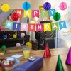 Kriovoa Happy Birthday Banner, Colourful Happy Birthday Decorations, Rainbow Birthday