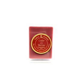 Circle E Candles Wax Melts Cubes Strong Scent, Cedar and Berries Scent, Pack of 6 Wax Melts Cubes, Extra Small Size 3oz