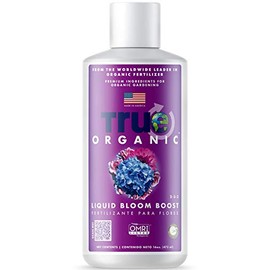 True Organic Bloom Boost Liquid Fertilizer 16 oz - CDFA, OMRI Listed for Organic Gardening NPK 2-3-2