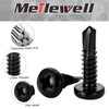 #6 X 1-1/4'' Pan Head Self Drilling Screws, Phillips Drive