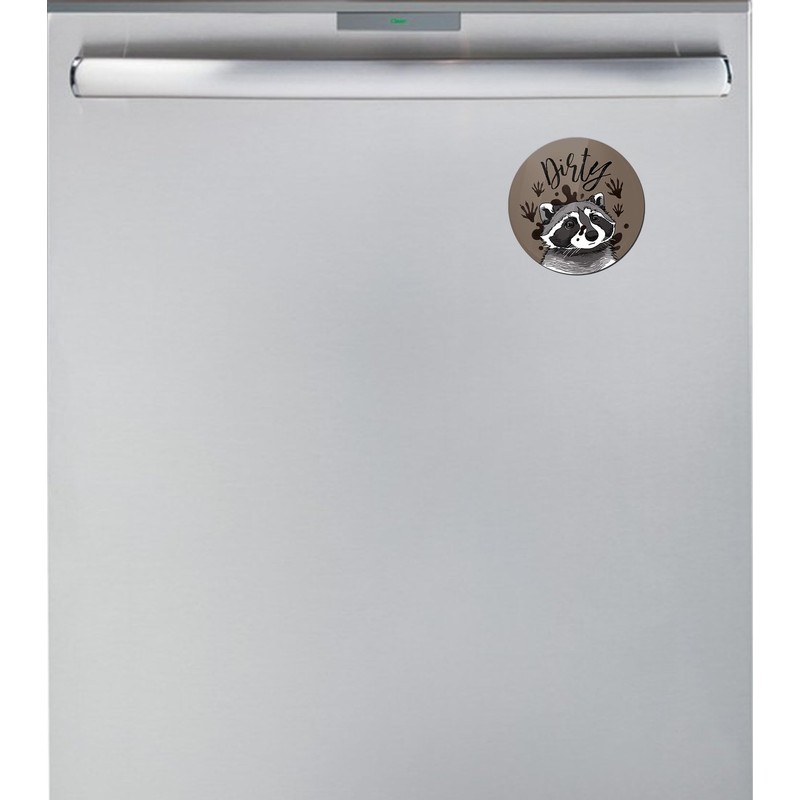 WIRESTER 3.5 inch Dishwasher Clean Dirty Flip Sign Double-Sided Decoration
