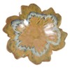 Modern Artisans Tuscan Farmhouse Collection: Floral Stoneware Platter, 13-Inch, American