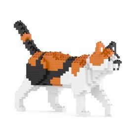 JEKCA Calico Cat Mini 01S | Plastic Building Blocks | Age 14+