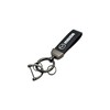 TONAUA Universal Key Chain for Mazda Cars, Carbon Style, Black,