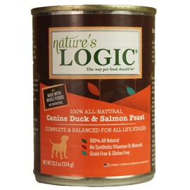 Natures Logic NL00104 Grain-Free Duck & Salmon Feast Wet Dog Food, One Size